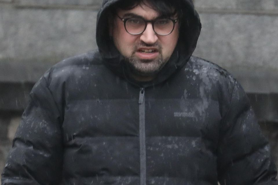 Stephen Gregan (42) of Main Street, Tullamore, Co. Offaly pictured at the Criminal Courts of Justice Photo: Paddy Cummins