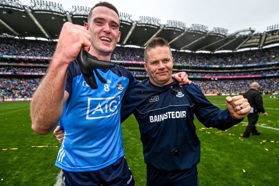 Brian Fenton has not missed a game for Dublin since Dessie Farrell succeeded Jim Gavin. Photo: David Fitzgerald/Sportsfile