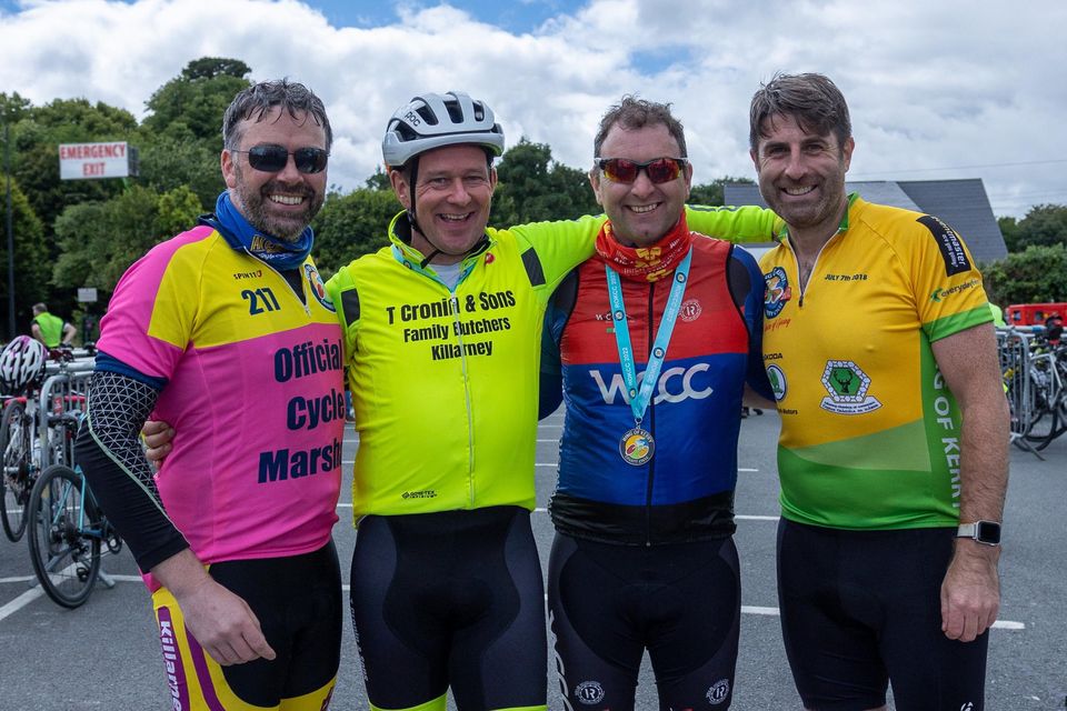 Pictures show cyclists facing Ring of Kerry with a smile despite ...