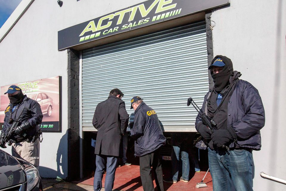 RAIDS: CAB targeted Liam Byrne and raided LS Active Car Sales where they seized a number of luxury vehicles