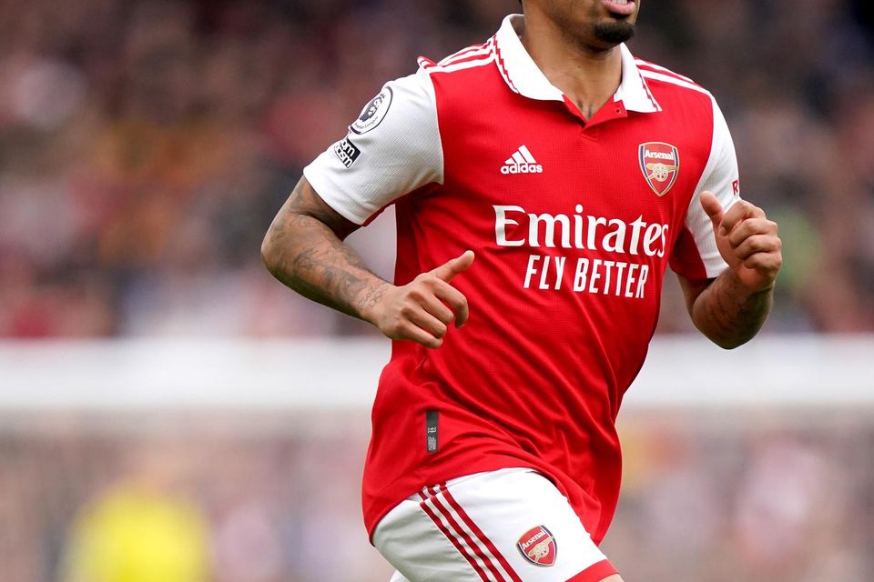 Gabriel Jesus returned to Arsenal action last weekend (John Walton/PA)