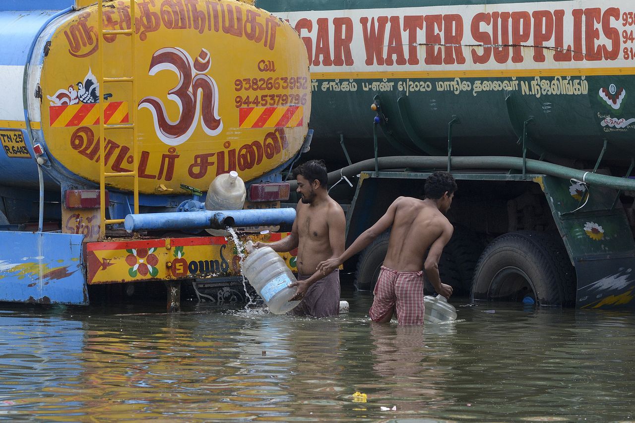 Cyclone Michaung Makes Landfall On India’s Southern Coastal As Nine ...