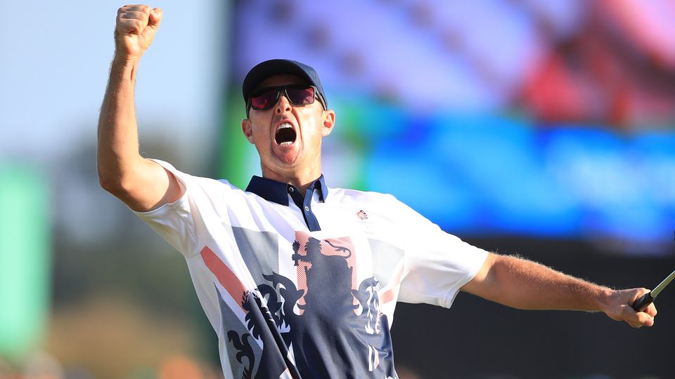 Justin Rose added Olympic gold to his 2013 US Open triumph on Sunday