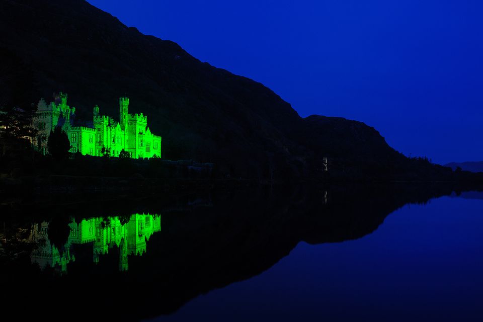 Kylemore Abbey plans to go green for St Patrick's Day, 2020.