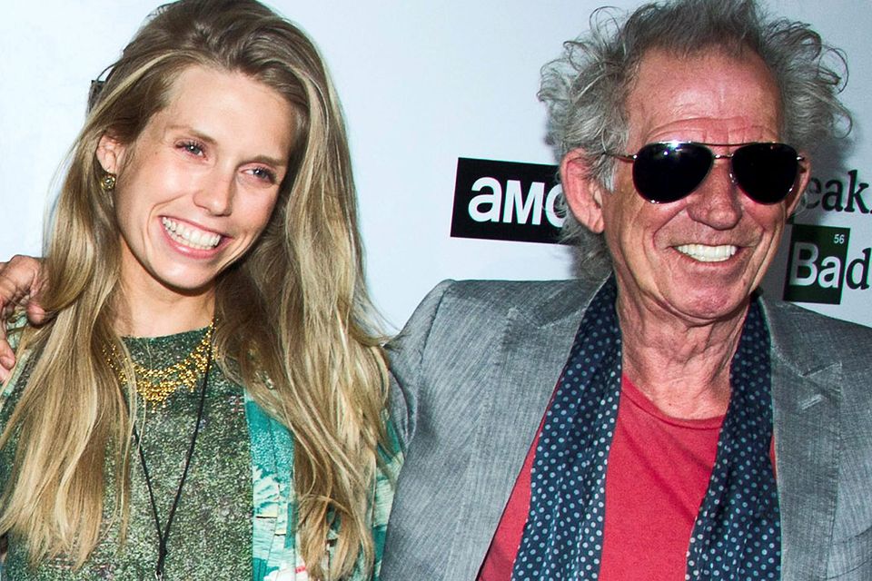 Who is Keith Richards' model and radio host daughter Theodora? The