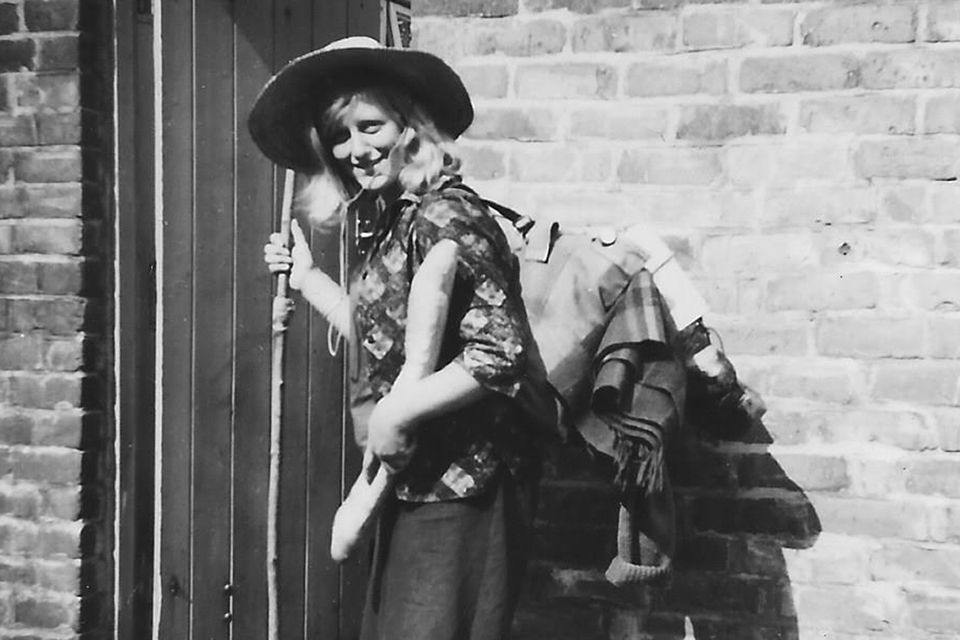 Bridget Ashton on her return from hitchhiking through Spain