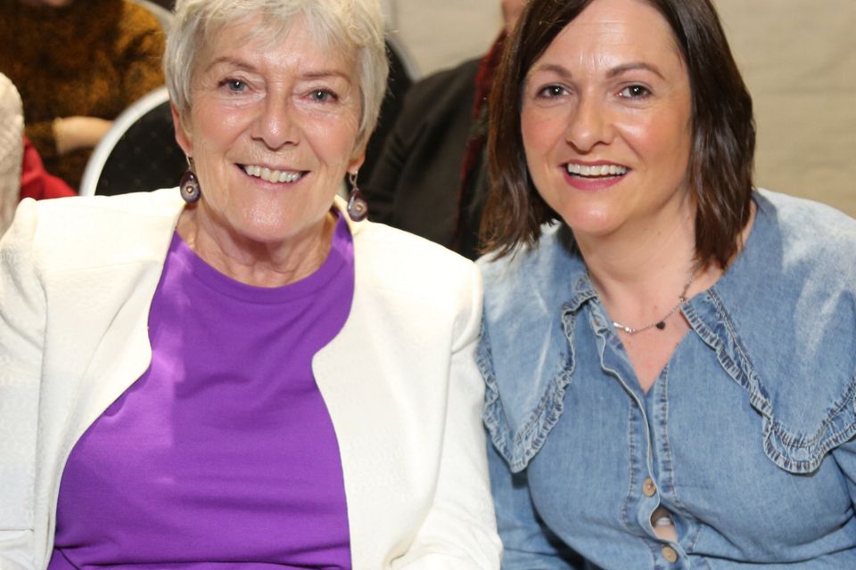 Mary Cronin and Mary O’ Keeffe pictured at the Fashion Show which was hosted by the Newmarket Oskars ‘Sister Act’ cast at the Cultúrlann

