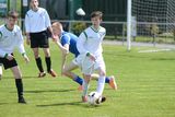 thumbnail: 19/05/15.Liam Tracey during the Under 15s soccer final between Colaiste Phadraig CBS and Templeouge College at Peamount Utd.
Pic: Justin Farrelly.