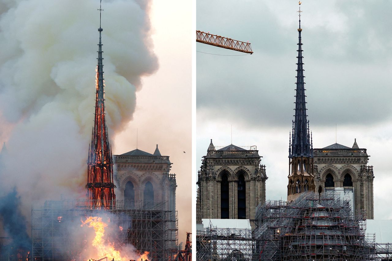 Notre-Dame cathedral close to reopening five years after fire ...