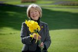 thumbnail: Sabina Higgins is supporting Daffodil Day. Photo: Maxwells