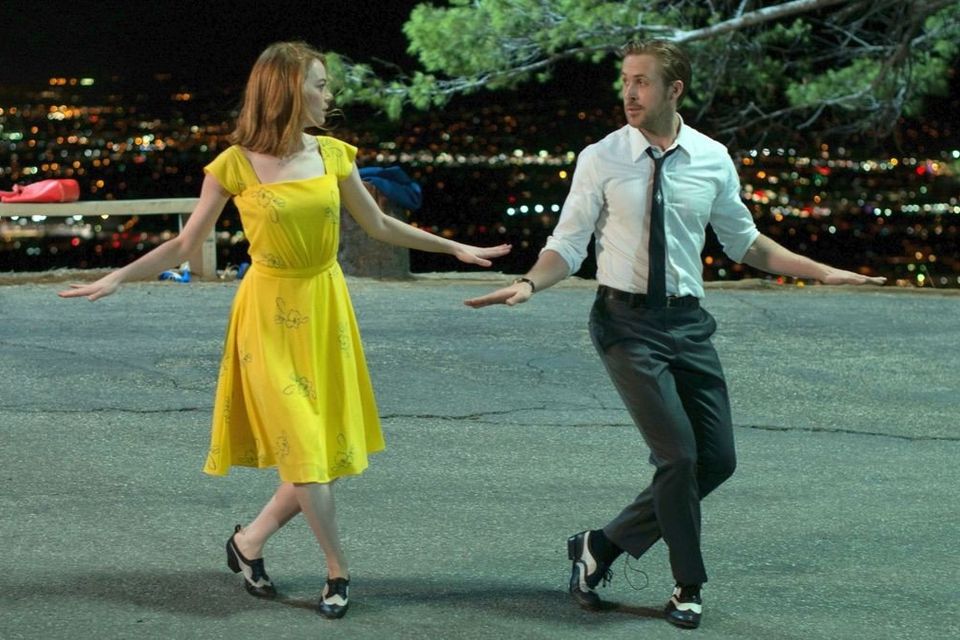 Emma Stone and Ryan Gosling in La La Land (Friday, BBC2, 11p.m.)