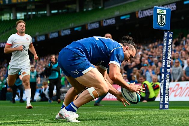 Six-try Leinster overpower Ulster to book semi-final date with Bulls in South Africa