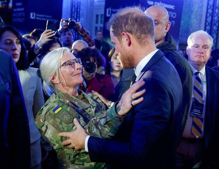 Prince Harry says he will ‘always be part of the royal family’ as he visits Ukraine