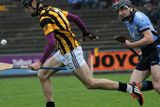 thumbnail: Shelmaliers defender Aidan Cash is on the move with Liam Og McGovern of St.Anne's in hot pursuit